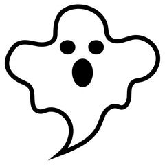 Halloween Ghost Doodle