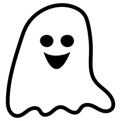 Halloween Ghost Doodle