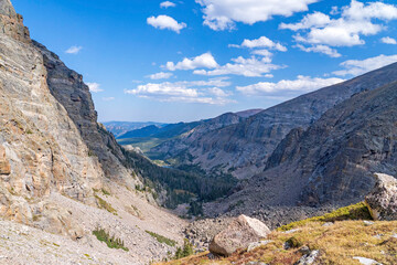 landscape in the mountains