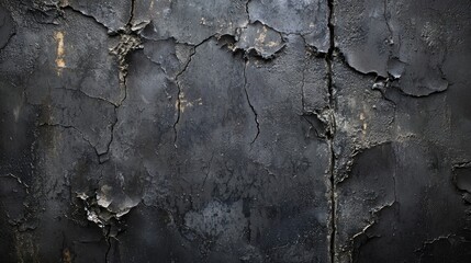 Moody Grungy Cracked Abstract Dark Wall Texture Background Backdrop