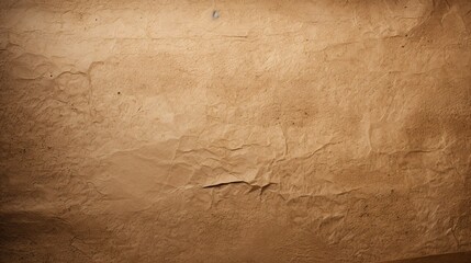 Soft textured kraft paper background in a horizontal format