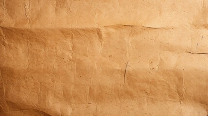 Natural texture background of kraft paper in a horizontal orientation