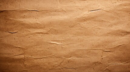 Soft natural kraft paper texture in horizontal layout
