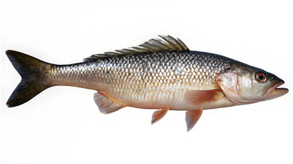 Fototapeta premium Ai-Generated Fish isolated on white background (PNG)