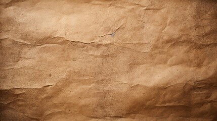 Fototapeta premium Natural kraft paper texture in a soft horizontal layout