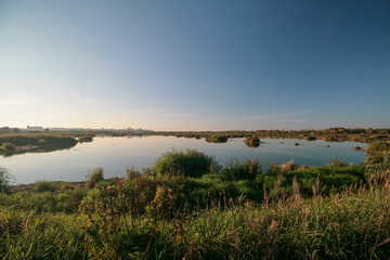 A lake in the Nizhny Novgorod region, Russia.