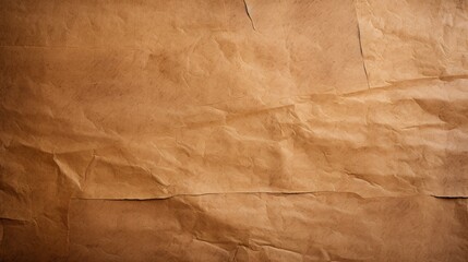 Fototapeta premium Natural and smooth kraft paper texture displayed in horizontal orientation