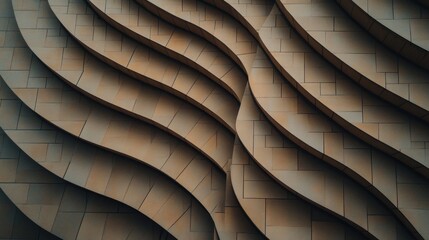 Intricate Elegance: A Close-Up of Sydney Opera House's Sails