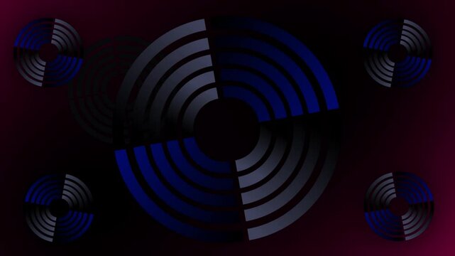 Roller coaster animation background