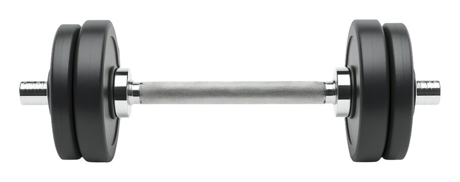 Fitness Equipment Dumbbell Weightlifting Training Gym Isolated