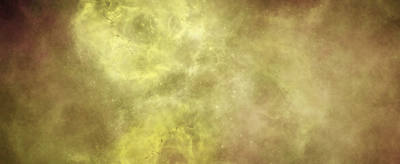 Yellow Space Banner