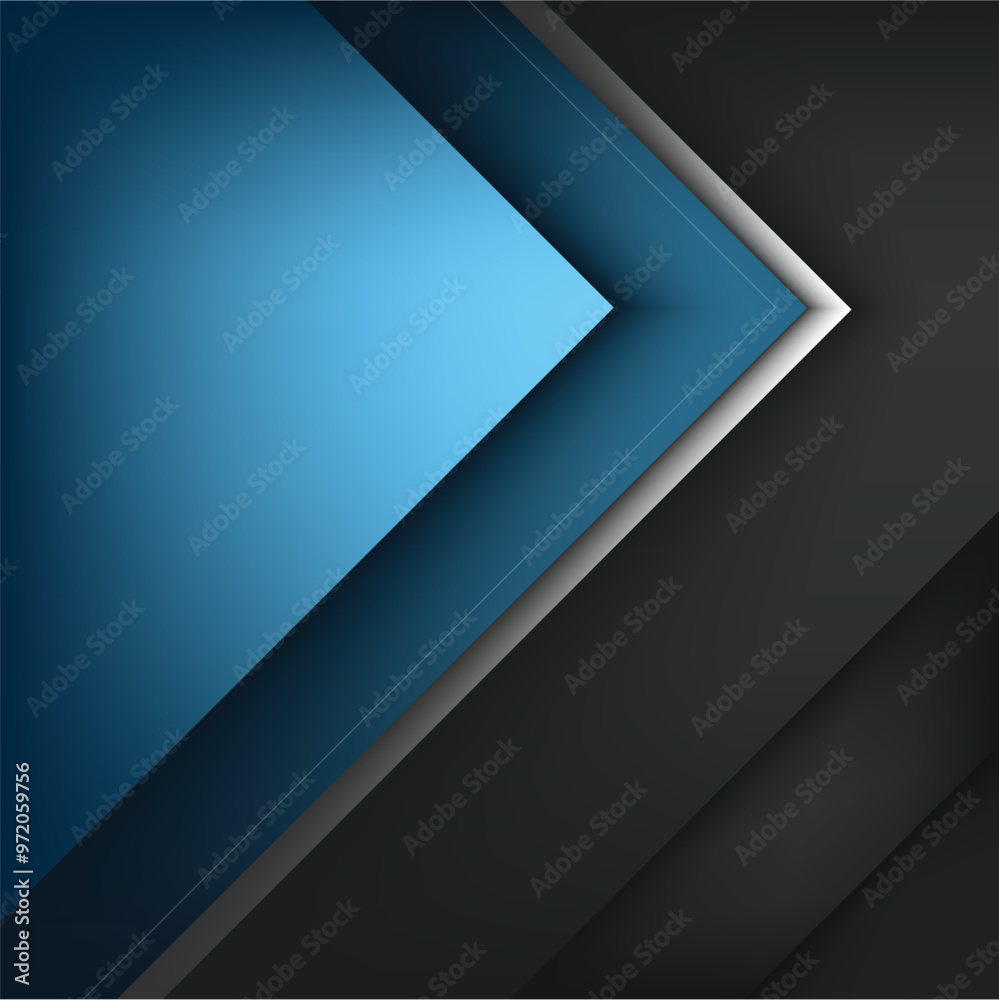 Fototapete graphic geometric triangle overlap vector layer background for text and message design