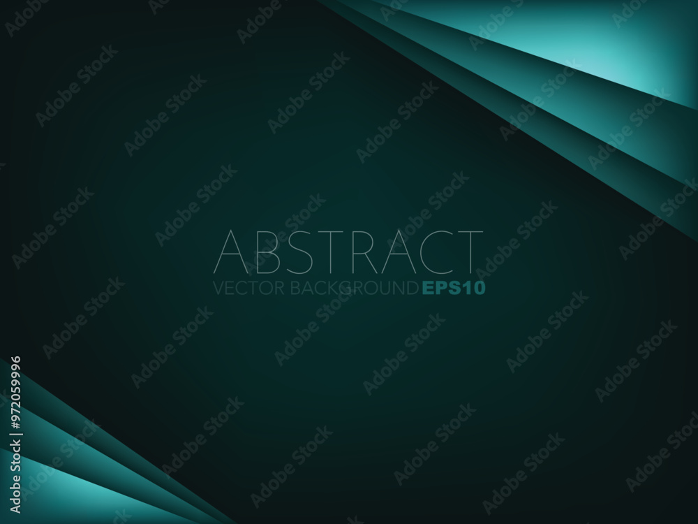 Fototapete graphic geometric triangle overlap vector layer background for text and message design