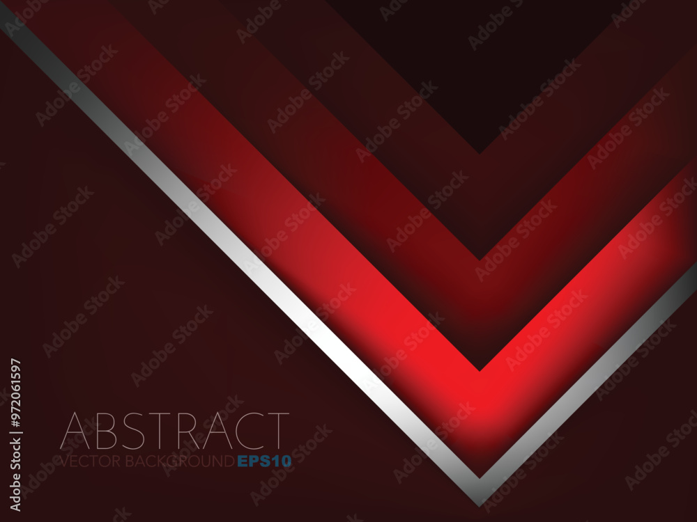 Fototapete graphic geometric triangle overlap vector layer background for text and message design