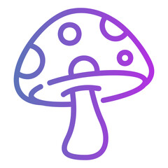 mushroom Gradient icon