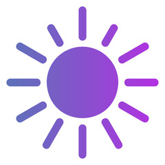 sun Gradient icon