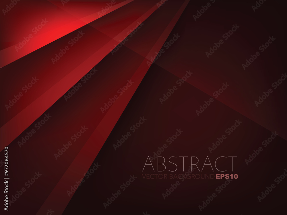 Fototapete graphic geometric triangle overlap vector layer background for text and message design