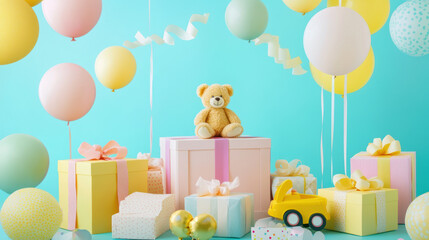 Fototapeta premium Birthday Party Decor.