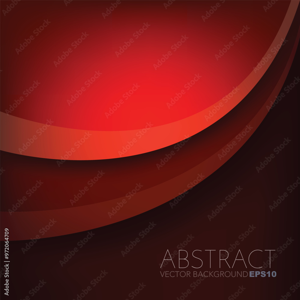Fototapete graphic vector curve line overlap background for text and message design