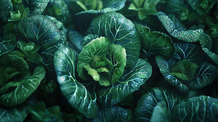 Obraz premium fresh cabbage isolated on white background