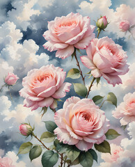 Beautiful Pink Rose Flowers