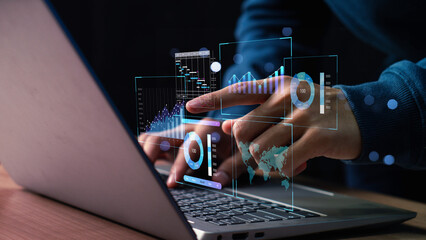 Analyst working in Business Analytics and Data Management System to make report with KPI and metrics connected to database. Corporate strategy for finance, operations, sales, marketing.