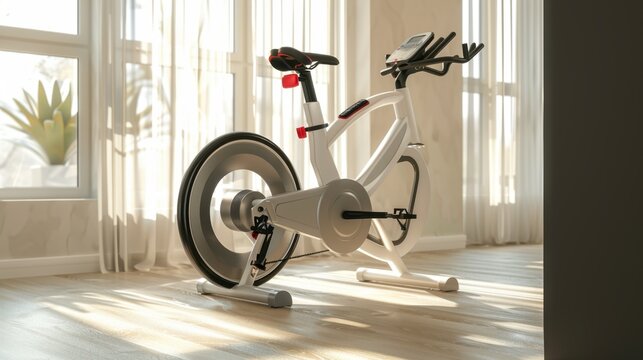 Exercise Bike: Designed for cardio workouts, this stationary bike includes adjustable resistance and digital monitors to track time, distance, and calories.
