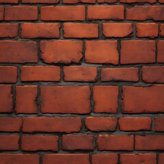 red brick wall