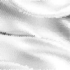 Abstract monochrome halftone background. Square vector illustration	
