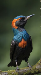 Obraz premium kingfisher on a branch