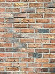 Background of old brick wall pattern texture