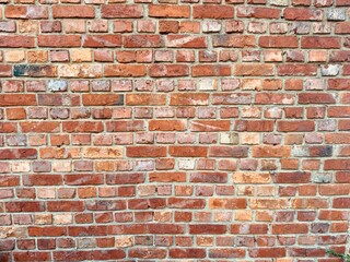Background of old brick wall pattern texture