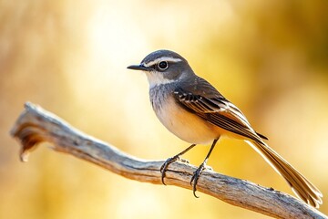 Fototapeta premium A vibrant bird rests elegantly on a branch, displaying its vivid feathers and inquisitive expression amidst a backdrop of natural beauty.