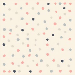 Polka dot seamless pattern, background