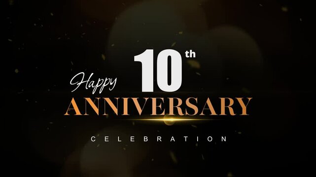 10Th Happy Anniversary