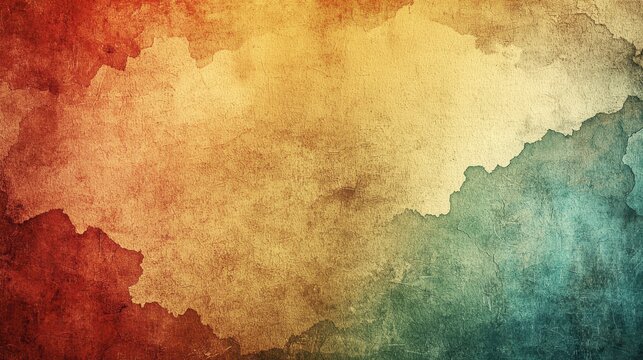 Soft vintage retro background with aged paper texture muted colors and classic pattern high resolution