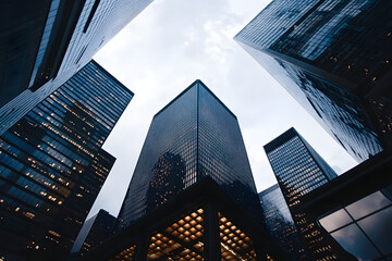 Naklejka premium office building