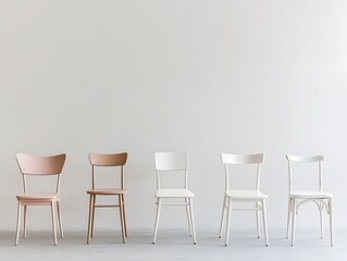 Obraz premium two chairs in a row