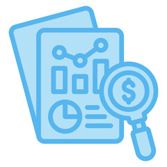 Data Analysis Icons For Design Elements 