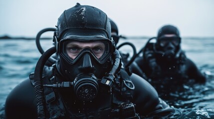 Navy Seals Underwater Mission