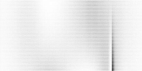Fototapeta premium Background with monochrome dotted texture. Polka dot pattern template vector dots pattern