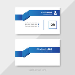 Modern and corporate business card template design