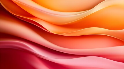 Obraz premium Organic wave patterns, smooth transitions, natural color palette, modern abstract art