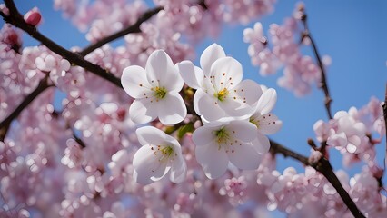 Obraz premium cherry blossom in spring