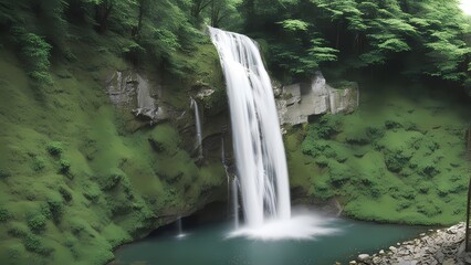 waterfall in the forest