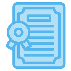 Certificate Icons For Design Elements 