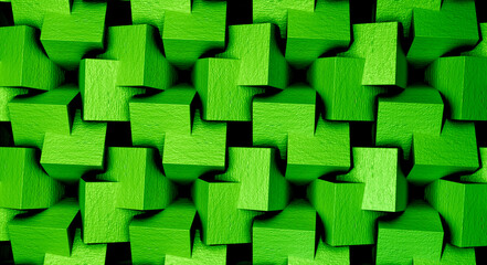 3d composition with cubes. Cubes background	