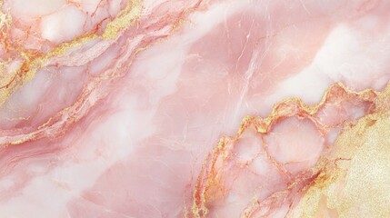 Fototapeta premium elegant marble texture in shades of soft pink and gold