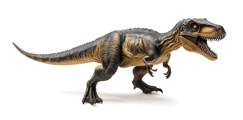 Naklejka premium Realistic model of Dinosaur isolated on white background