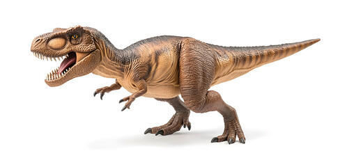 Naklejka premium Realistic model of Dinosaur isolated on white background